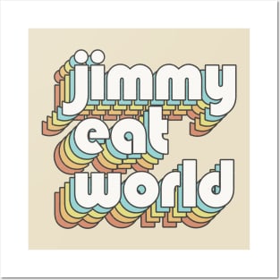 Retro Jimmy Eat World Posters and Art